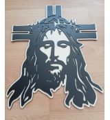 Drevený obraz Ježis dvojvrstvový